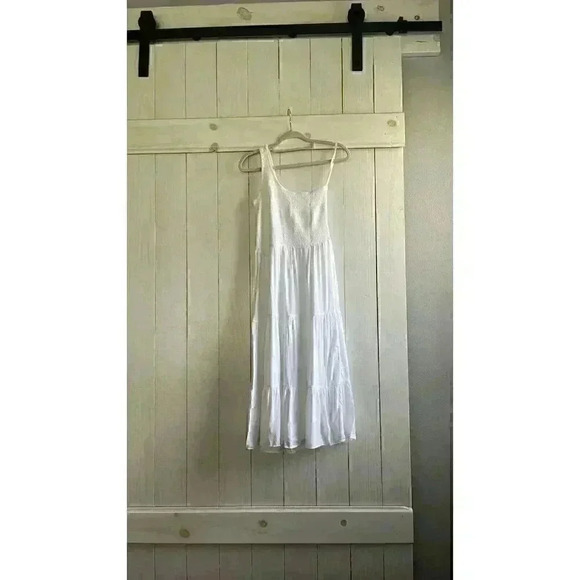 BECCA by Rebecca Virtue Ponza Smocked One Shoulder Cover Up Dress - Picture 3 of 6